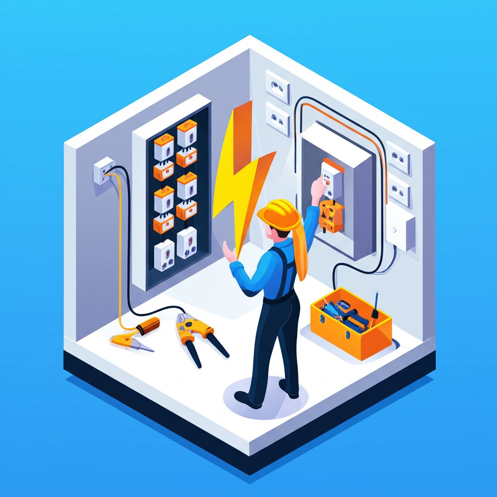 Qualified electrician's indispensable role: ensuring safe, reliable electrical systems.