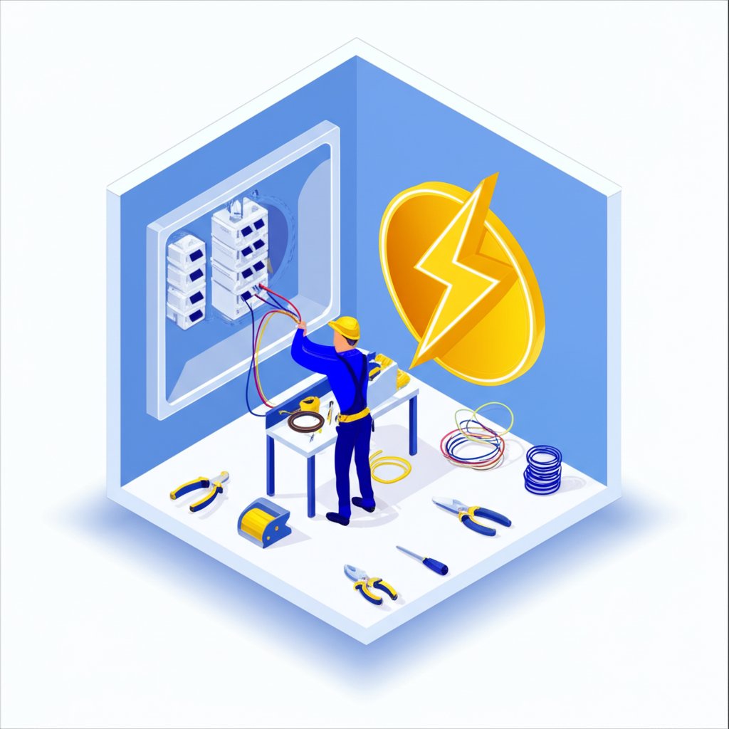 Professional Ashburn electrician for reliable, quality electrical service.