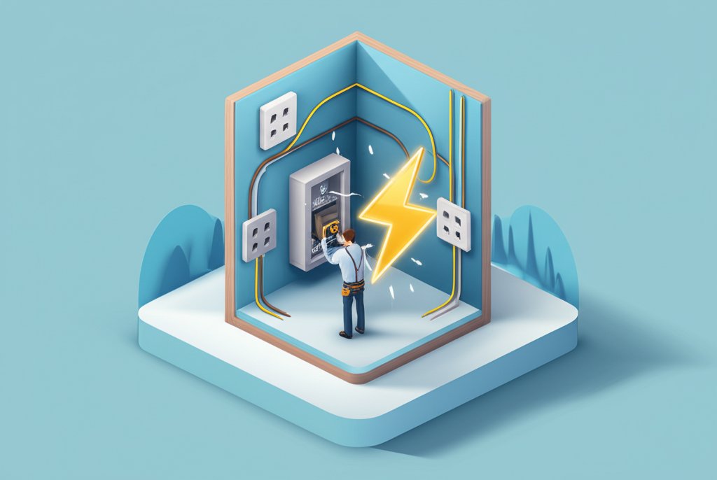 Best Electrician in Asheville for reliable home electrical service.