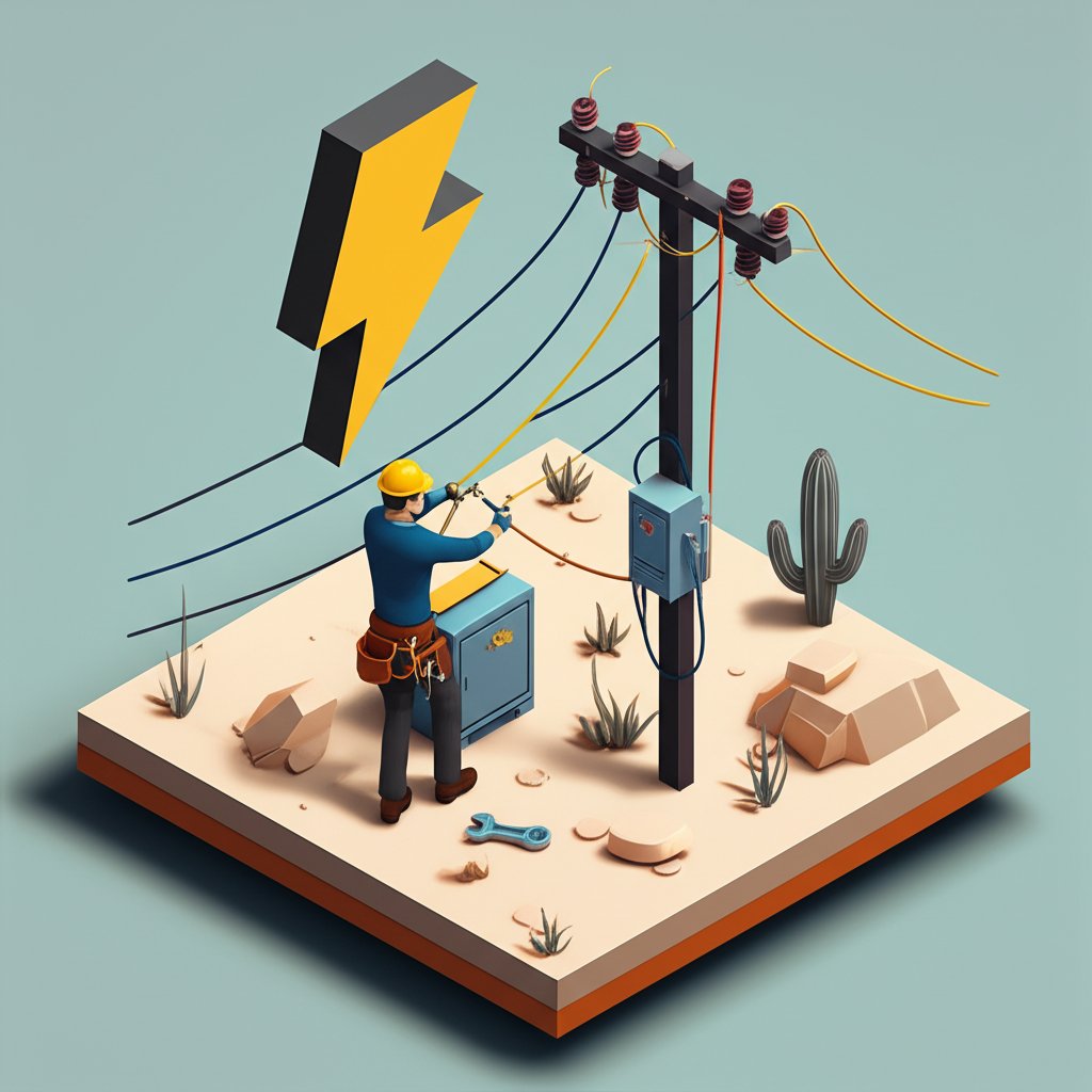 Barstow electrician delivering trusted, quality electrical service.