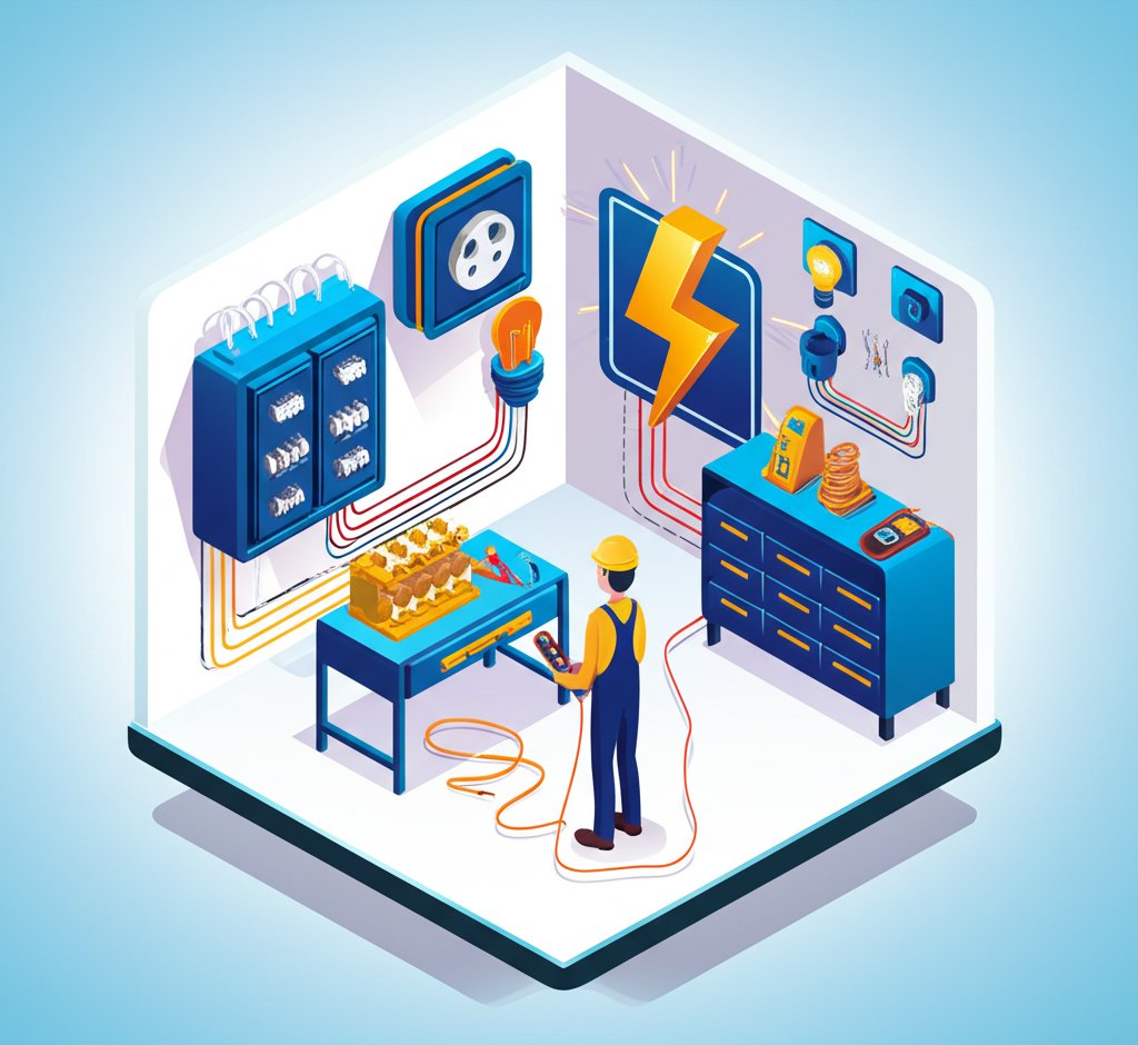 Safe, reliable electrical solutions by Beavercreek's best local electrician.