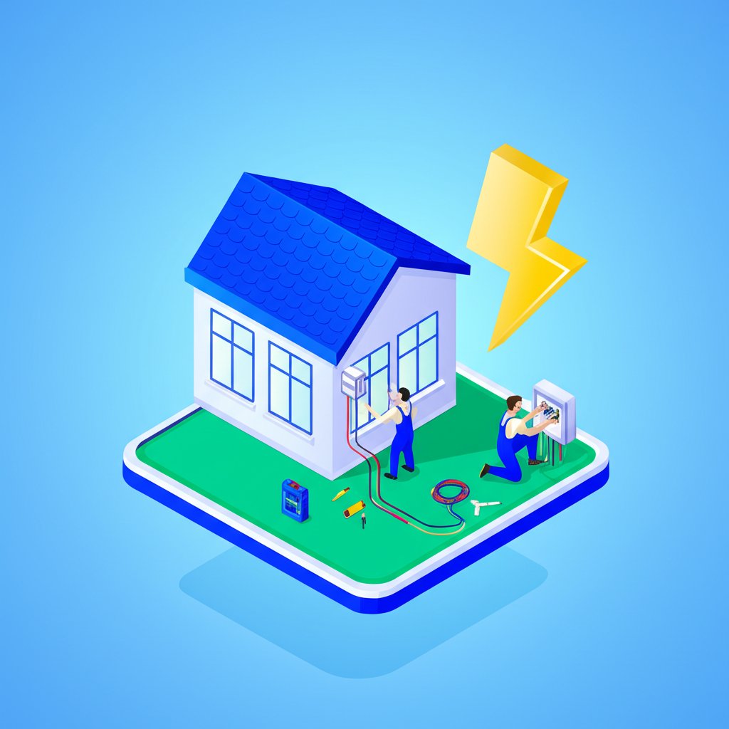 Skilled Biloxi electrician for safe, reliable home electrical repairs and wiring.