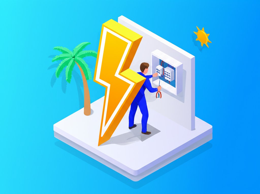 Boca Raton's best electrician offers reliable, professional electrical service and repairs.