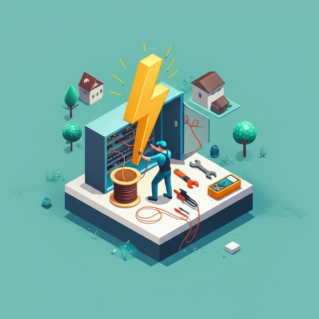 Buffalo Grove electrician providing reliable, professional electrical service and repairs.