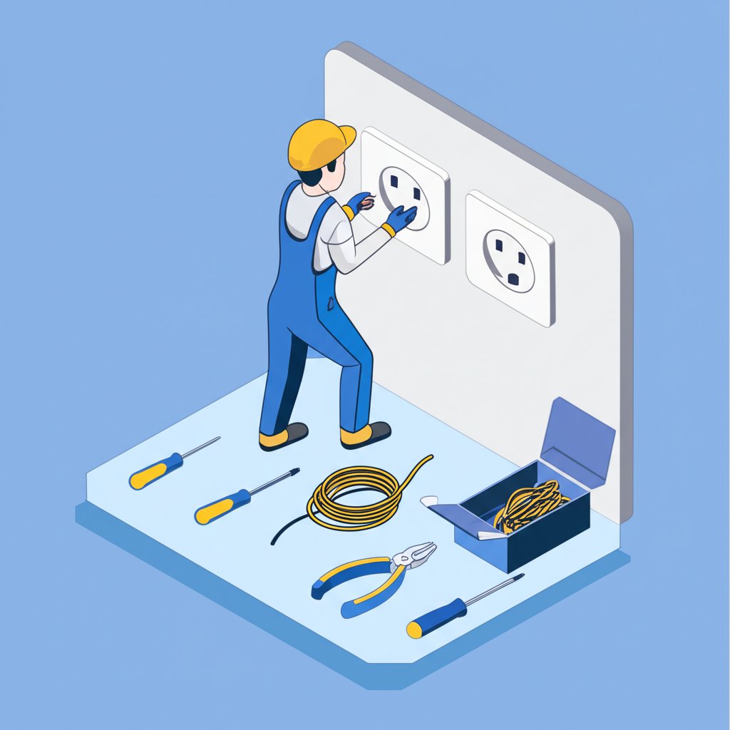 Hiring the best electrician in Cooper City for your electrical project.