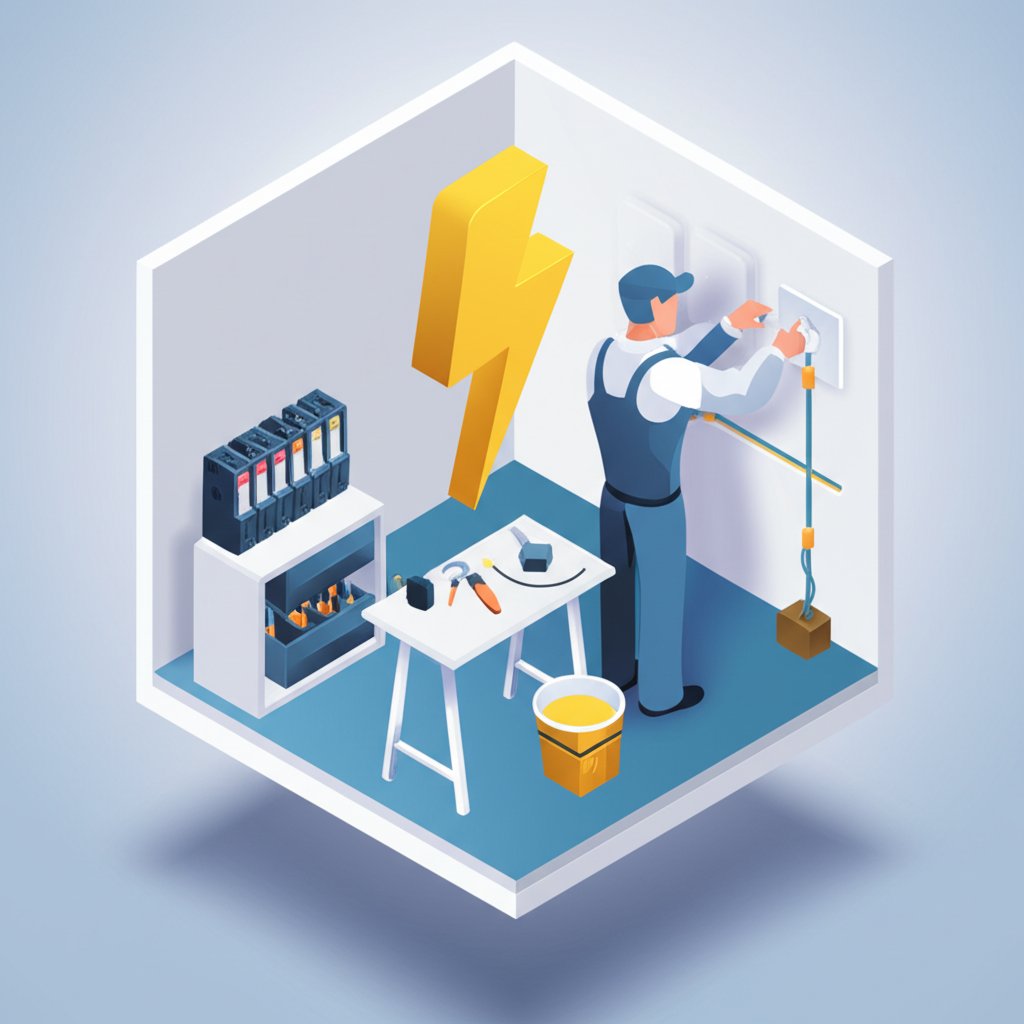 Expert electrician in Cupertino offering quality electrical solutions.