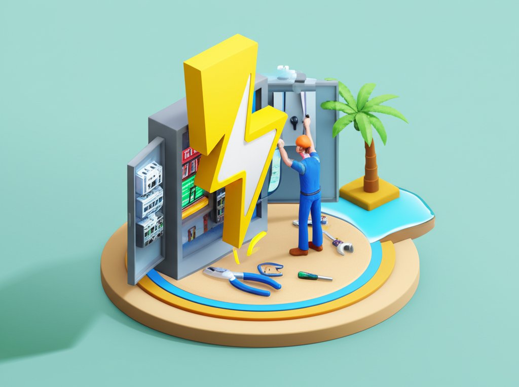 Daytona Beach's Best Electrician: Reliable services for all electrical needs.