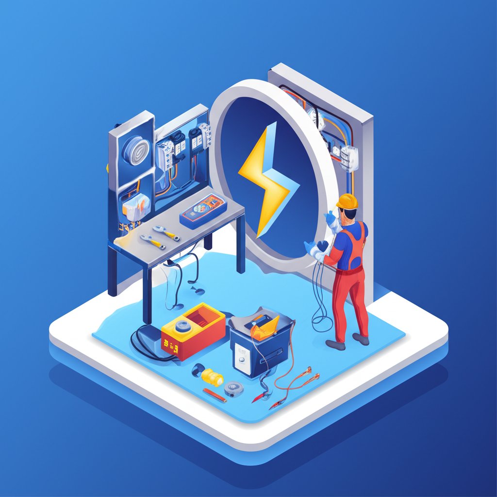 Choosing Elyria's best electrician for reliable electrical service.