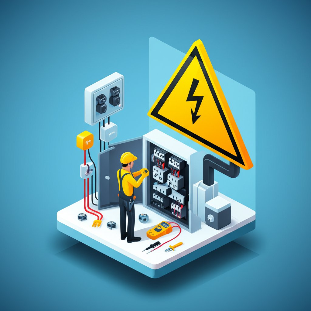 Expert Flint electrician ensures safe electrical work for homes and businesses.