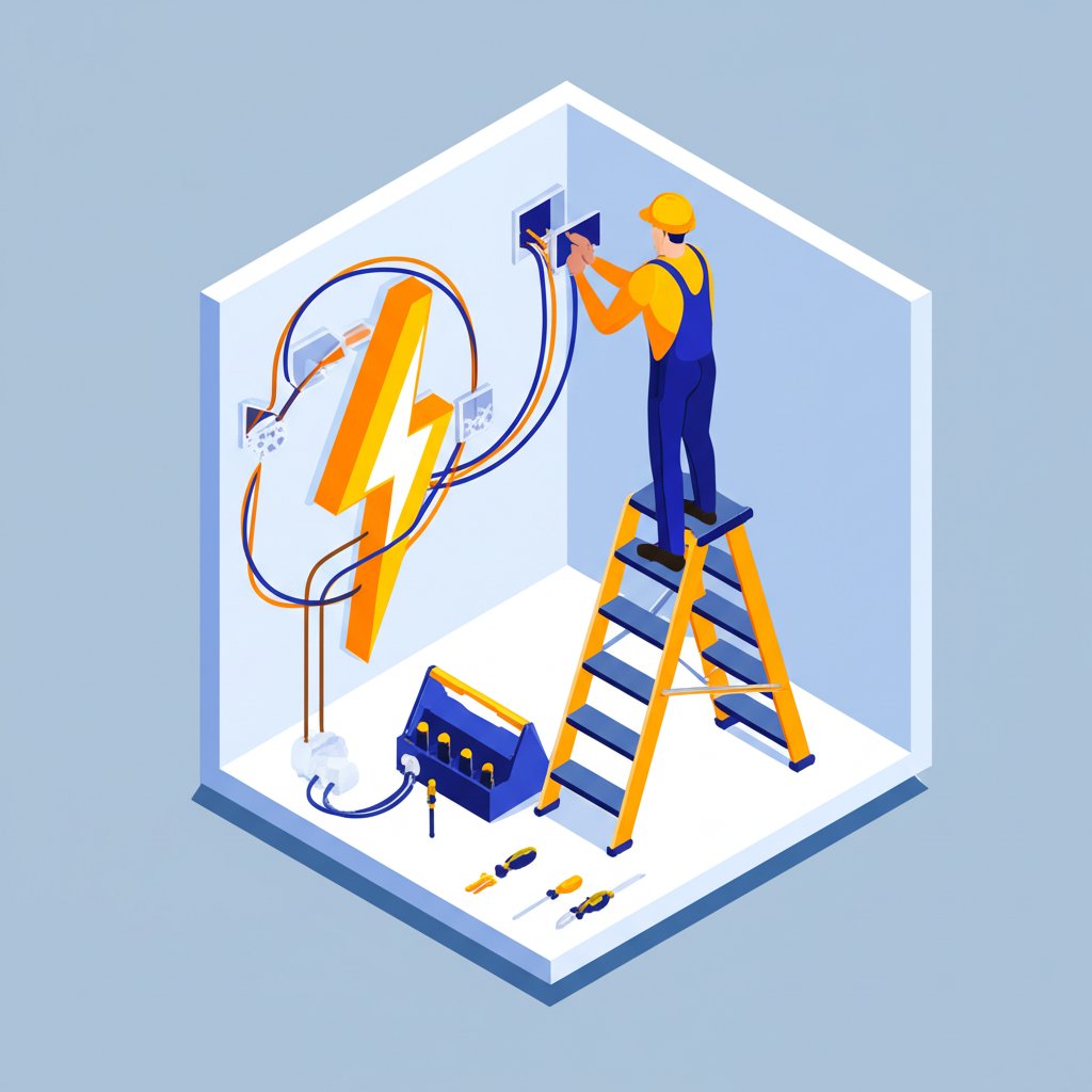 Freeport's Best Electrician ensures safe home power.