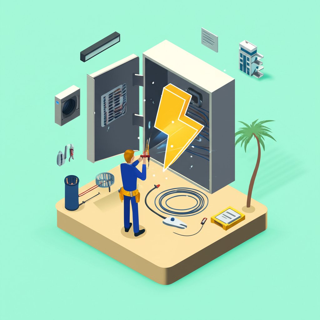 Find the best electrician in Hallandale Beach for all your electrical needs.