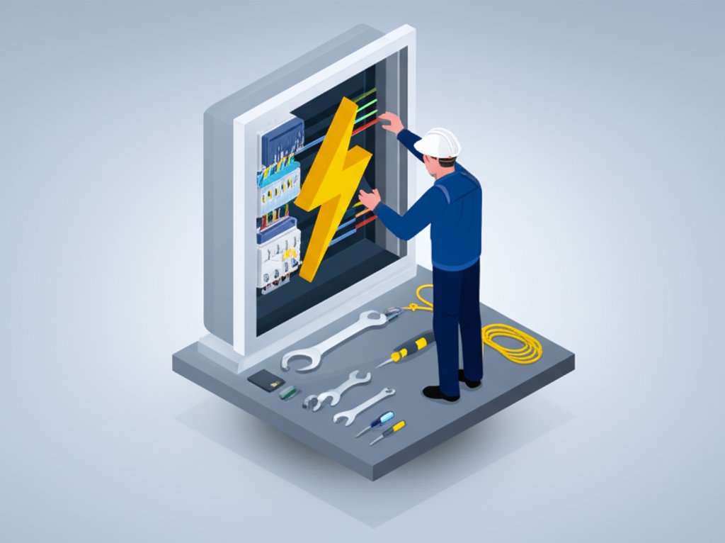 Best Harrisburg electrician working on wires. Guide to hiring the right professional.