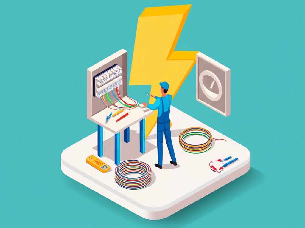 Hire the best electrician in Johnston for expert, reliable electrical work.