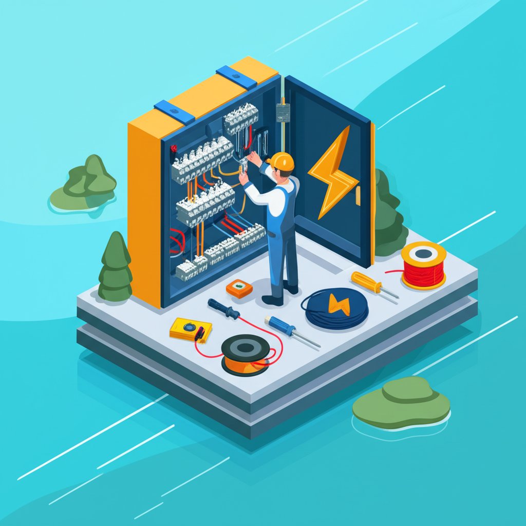 Lakeside's best electrician offers reliable, dependable electrical services now.