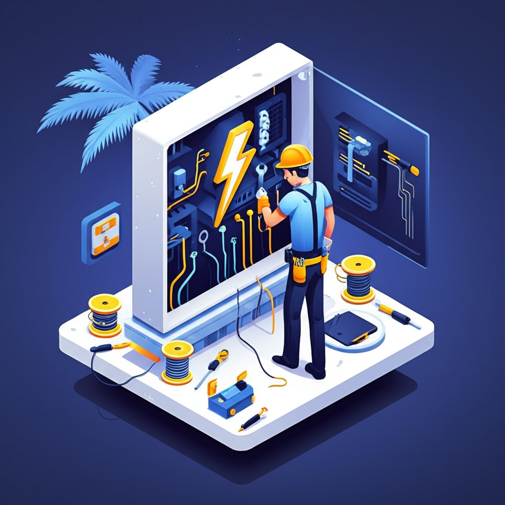 Lauderhill's leading electrician delivering reliable, high-quality electrical service and repairs.