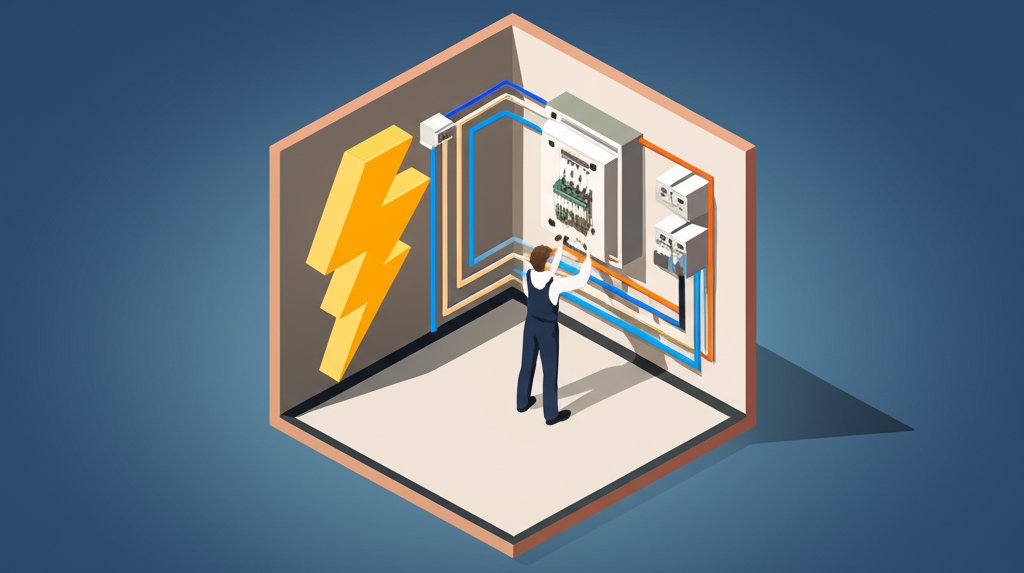 Hire the best electrician in Levittown for top-quality electrical service and repairs.