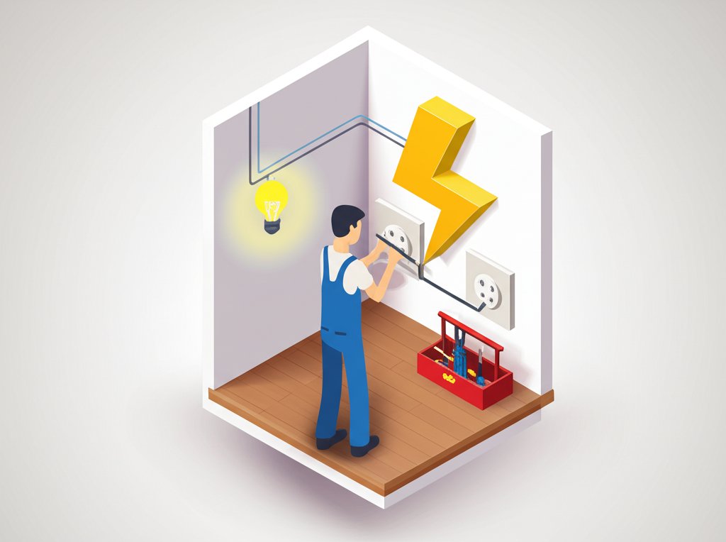 Expert electrician in Linton Hall for reliable home electrical repairs.