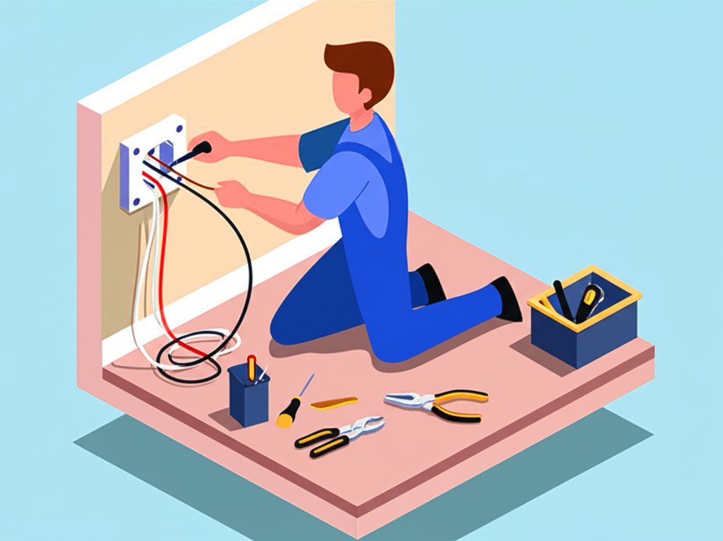 Finding the best electrician in Loves Park for trusted home electrical services.