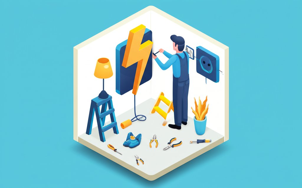 Maywood's best electrician providing expert home electrical services.