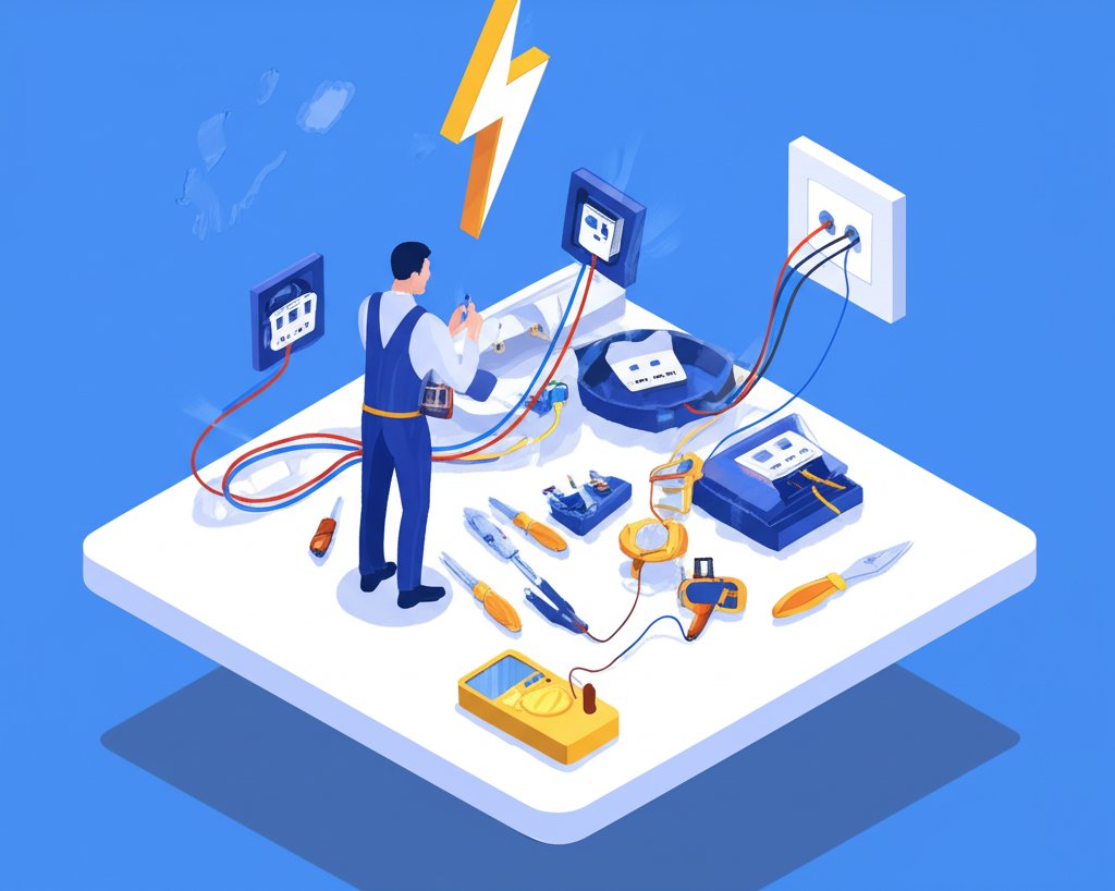 Best Meriden electrician for reliable home electrical repairs.