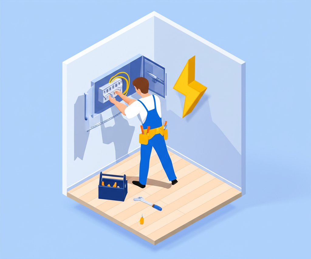 Best residential electrician in Moorhead for reliable home electrical services.