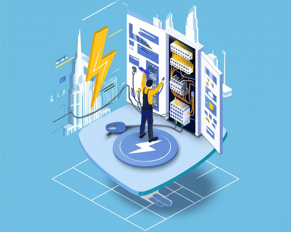 Best Nashville electrician performing top-notch electrical work professionally.