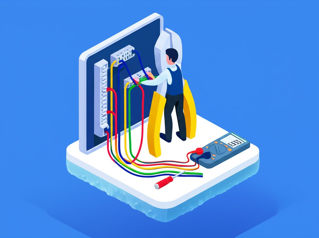 North Royalton's best electrician offering reliable electrical services and repairs.