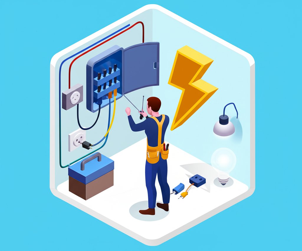 Best Omaha electrician for reliable home electrical service.