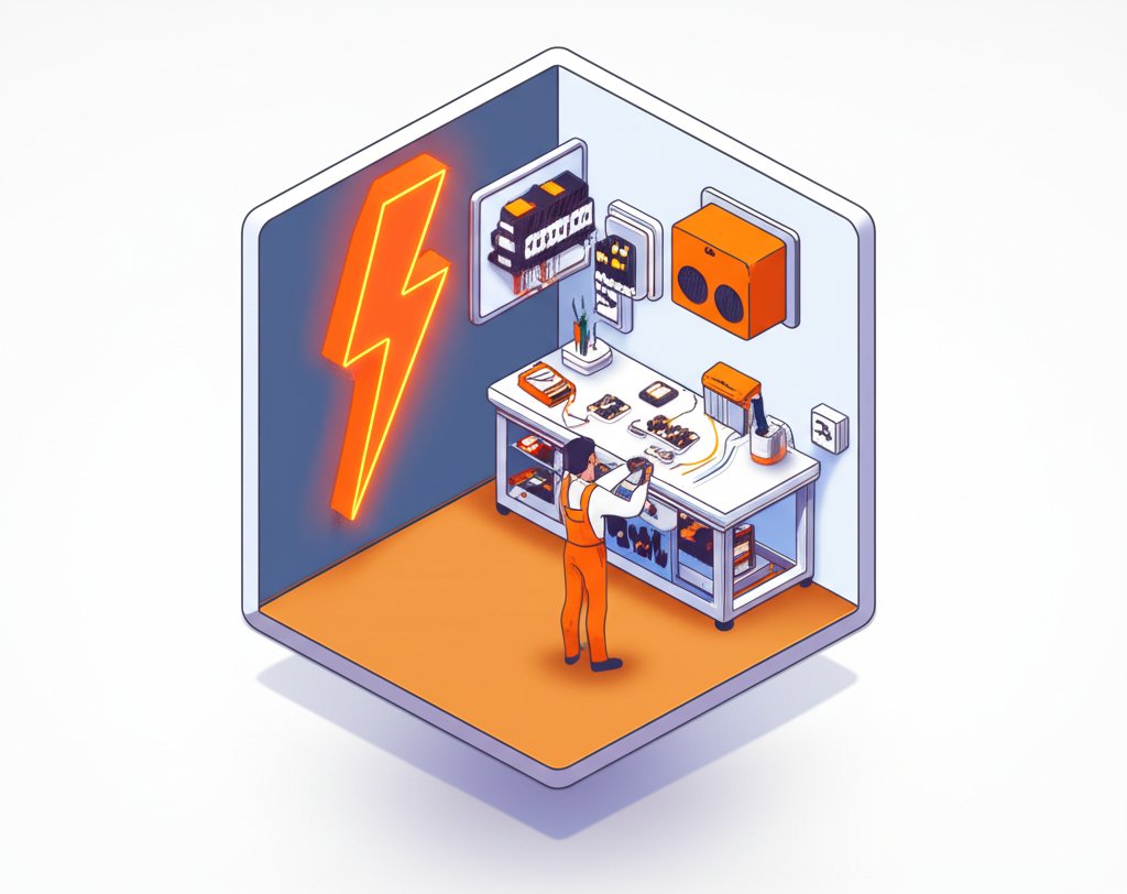 Best electrician in Orange. Hire a trusted professional for reliable electrical services.