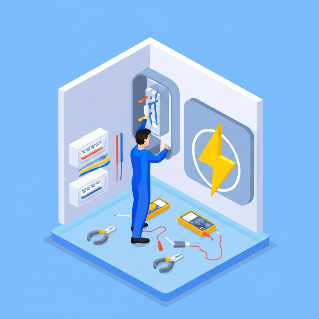 Best electrician in Ormond Beach for quality home electrical repairs.