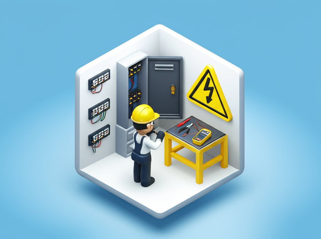 Choosing best Owensboro electrician ensures home electrical safety.