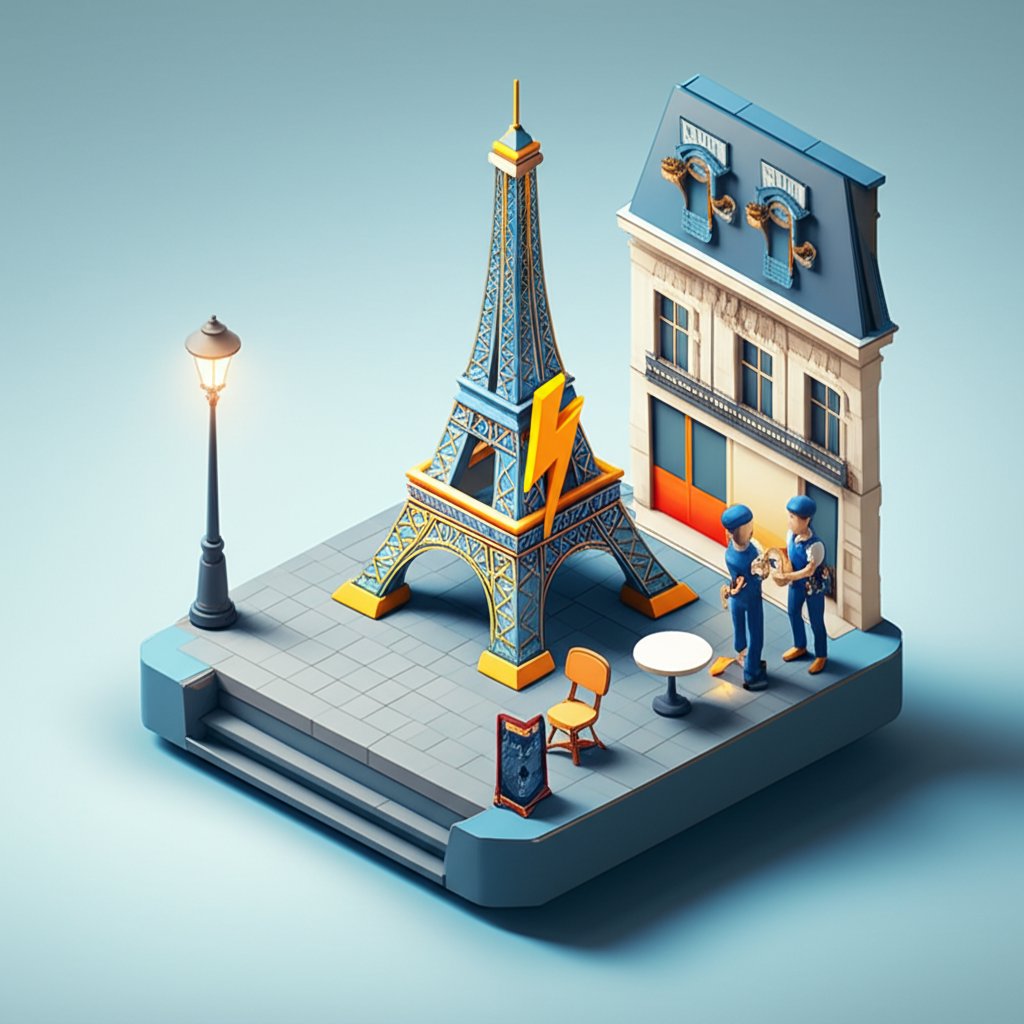 Paris electrician search tips; how to find the best local electrician.