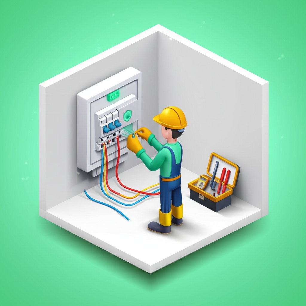 Professional Riverbank electrician ensuring safe home wiring. Hire the best electrical services.