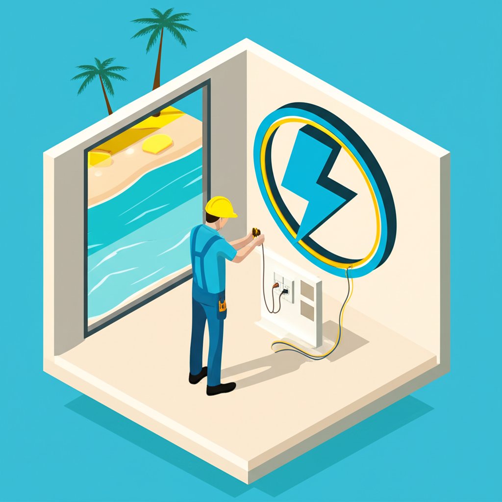 Reliable electrician in Riviera Beach for expert home electrical services.