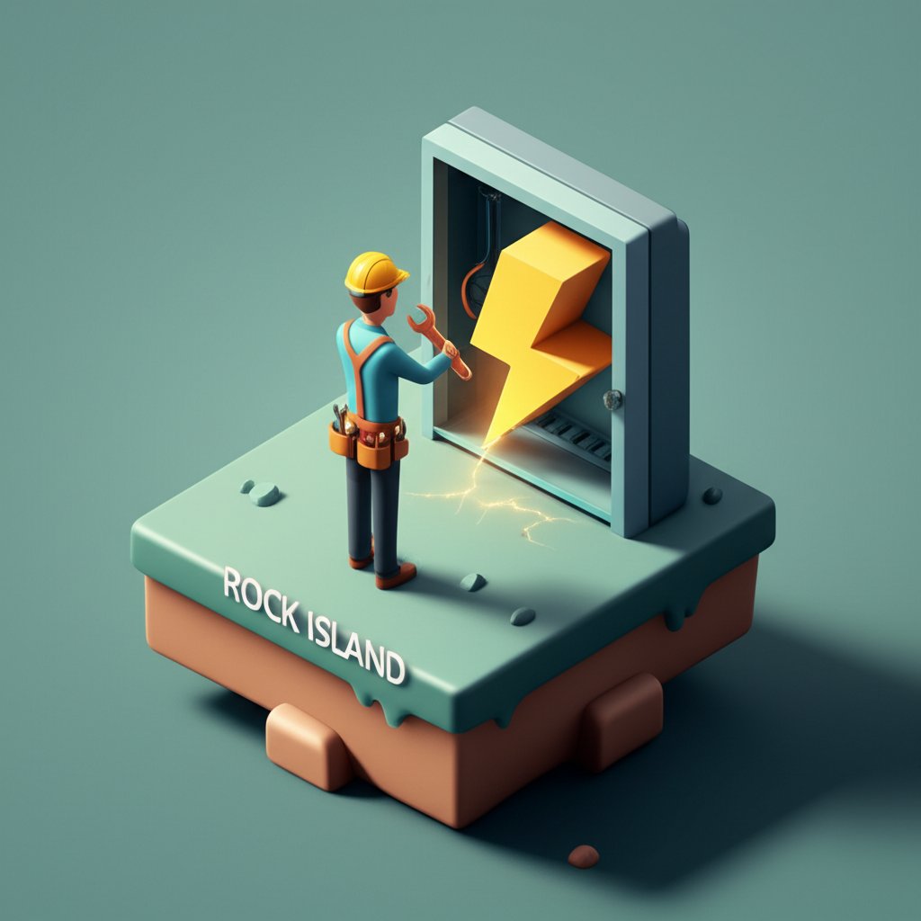 Choosing the best electrician in Rock Island for reliable electrical services.