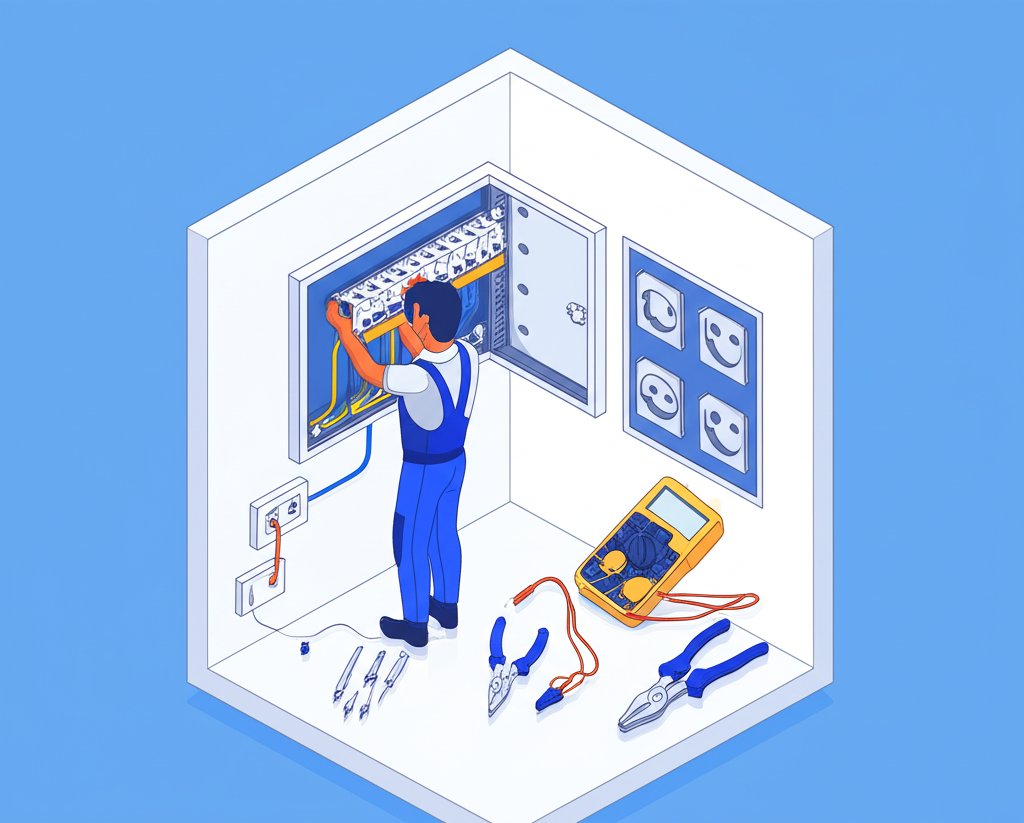 Trusted local electrician in Rosedale providing expert electrical solutions.