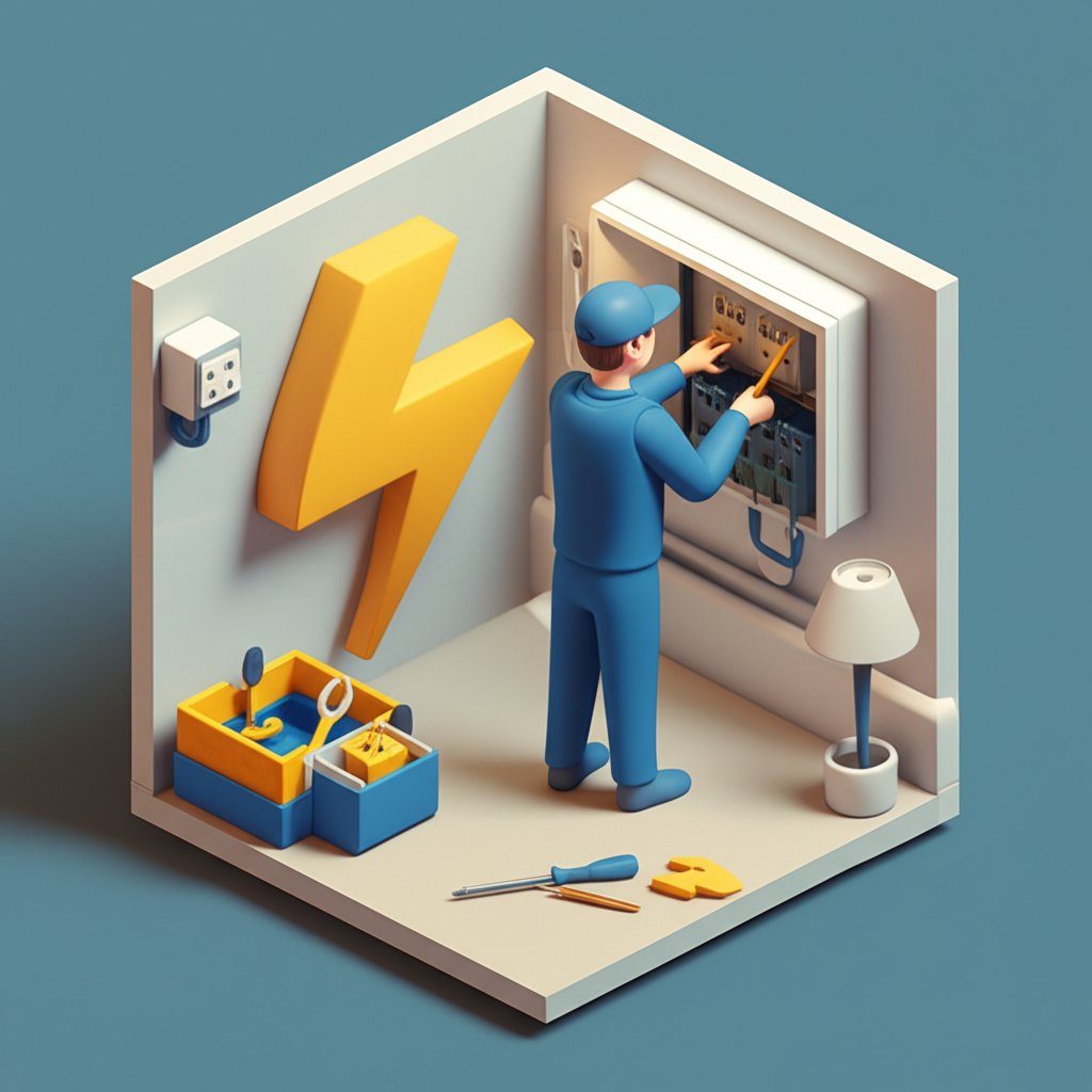 Best electrician in Saginaw for quality home electrical repairs.