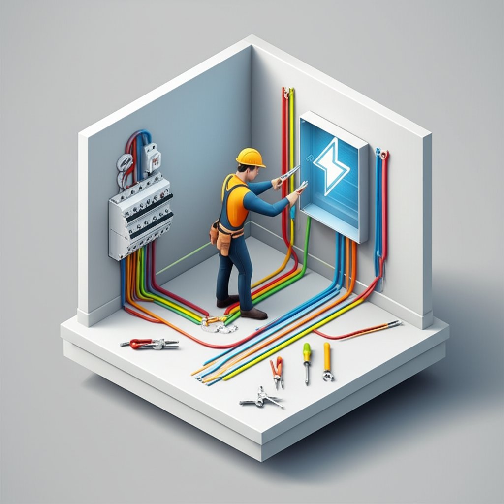 Best Saugus electrician performing reliable home electrical repairs.