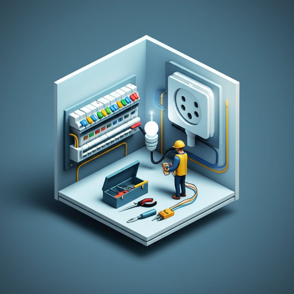 Best electrician in Scaggsville for home electrical repairs, wiring, and installations.