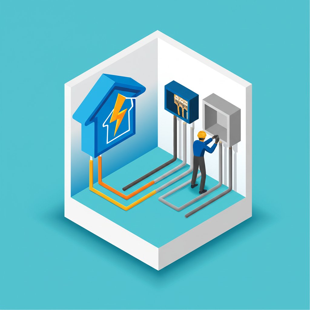 Best electrician in Shelby ensures safe home electrical work.