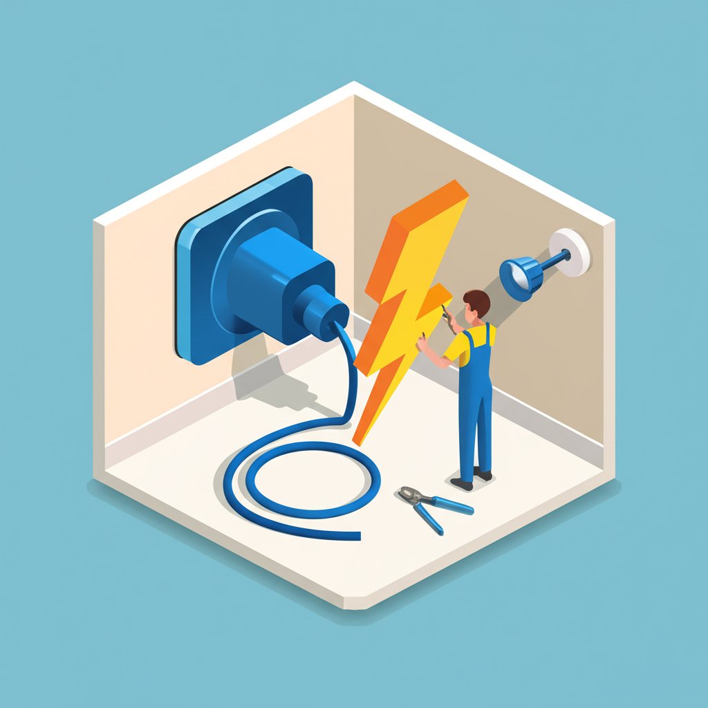 Licensed Shreveport electrician offering top-rated home electrical repair and installation services.