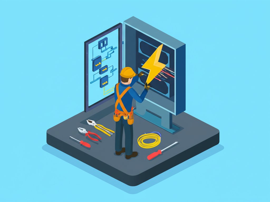 Choosing the best electrician in Smithtown for reliable, quality electrical work.