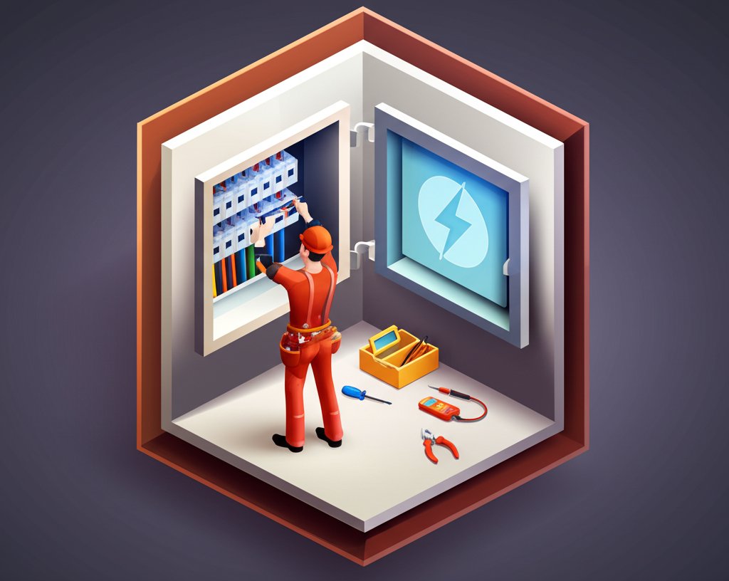 Spanaway's best electrician provides quality home electrical service and repairs.