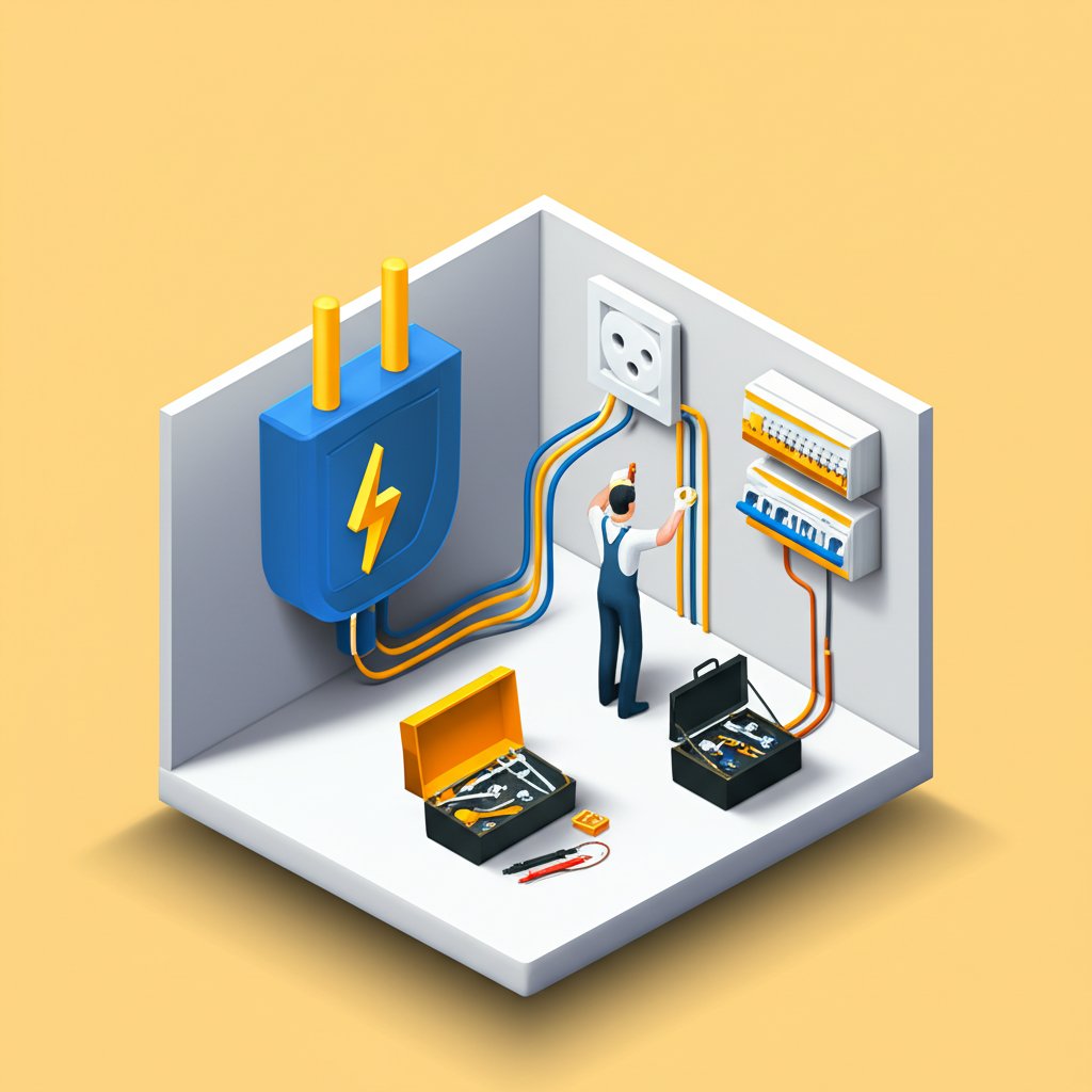 Best Electrician in Spring for reliable home electrical services.