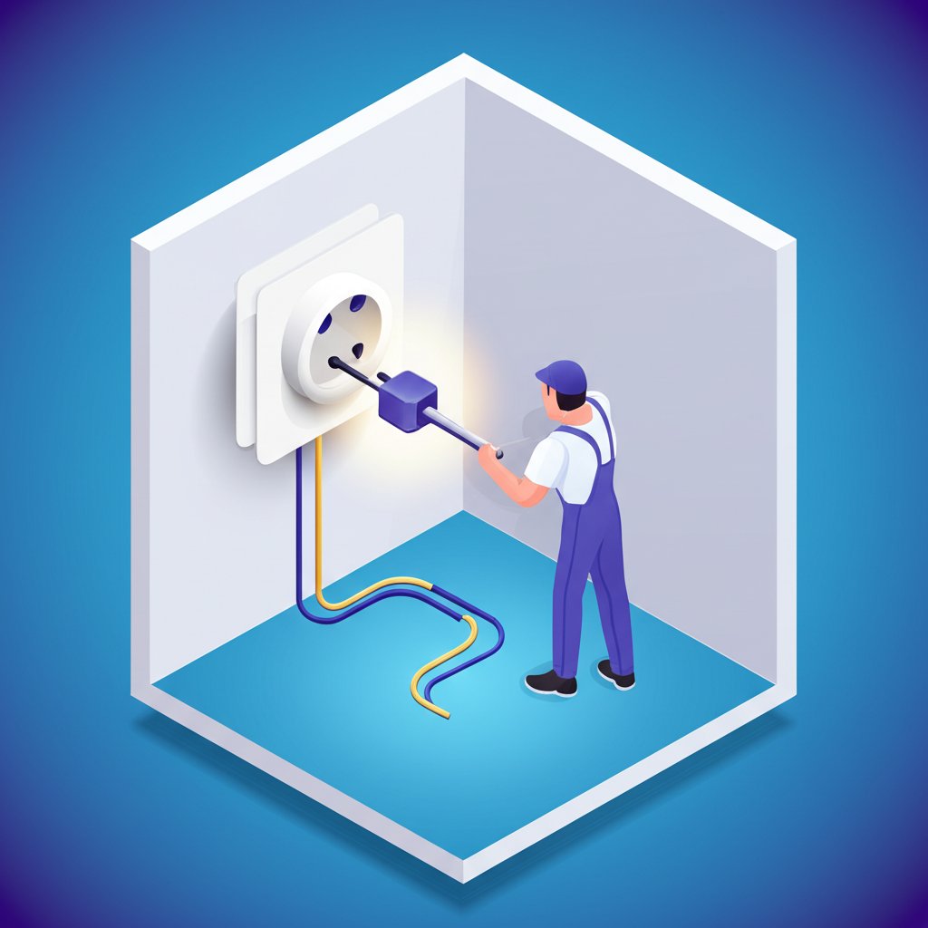 Best Stillwater electrician working safely on home electrical projects.