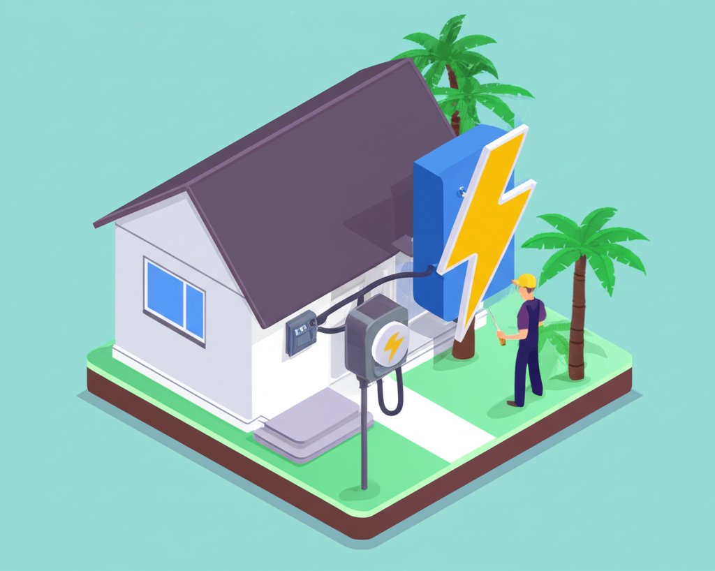 Best electrician in Tampa for all your home electrical needs.