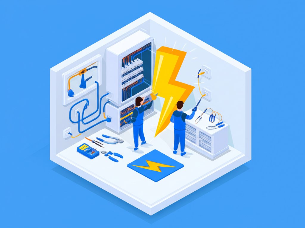 Best Electrician in Toledo for reliable electrical service and repairs.