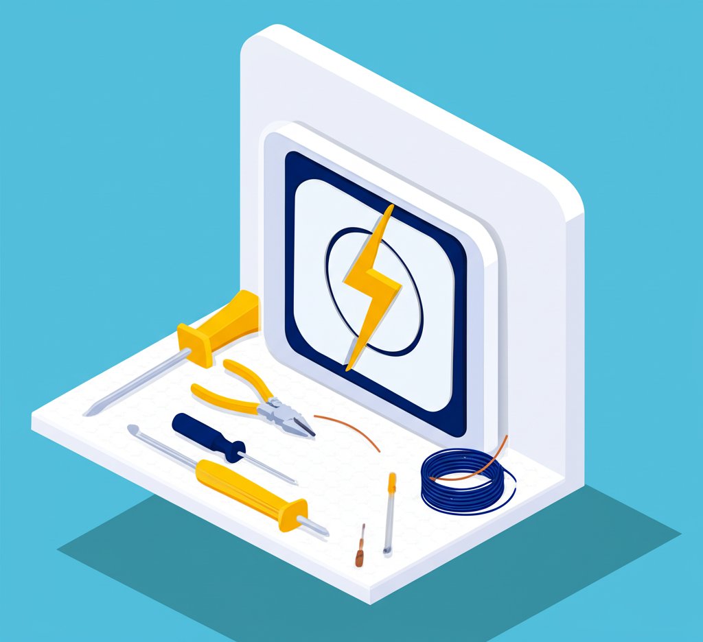 Towson electrician offering reliable home electrical repairs and services.