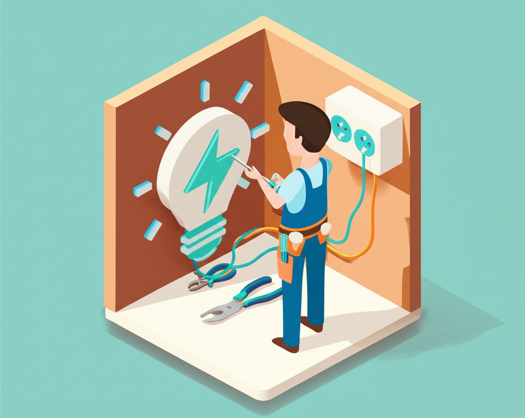 Experienced Vallejo electrician offering comprehensive home electrical services.