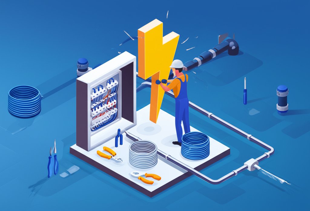 Watertown's best electrician for safe, reliable electrical work and repairs.